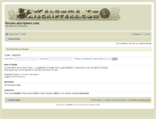 Tablet Screenshot of forums.aiscripters.com